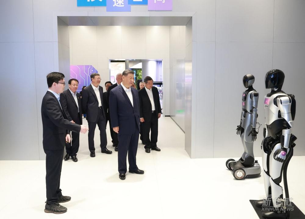 习近平总书记到上海调研，KY开元代表具身智能行业汇报进展